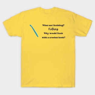 What am I knitting? Crochet T-Shirt